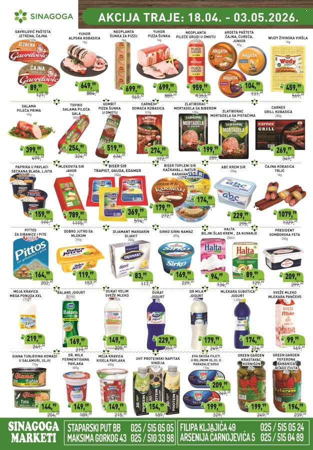 Sinagoga katalog - 18.04.2026 - 03.05.2026. Stranica 2