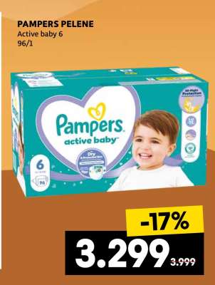 Pampers pelene