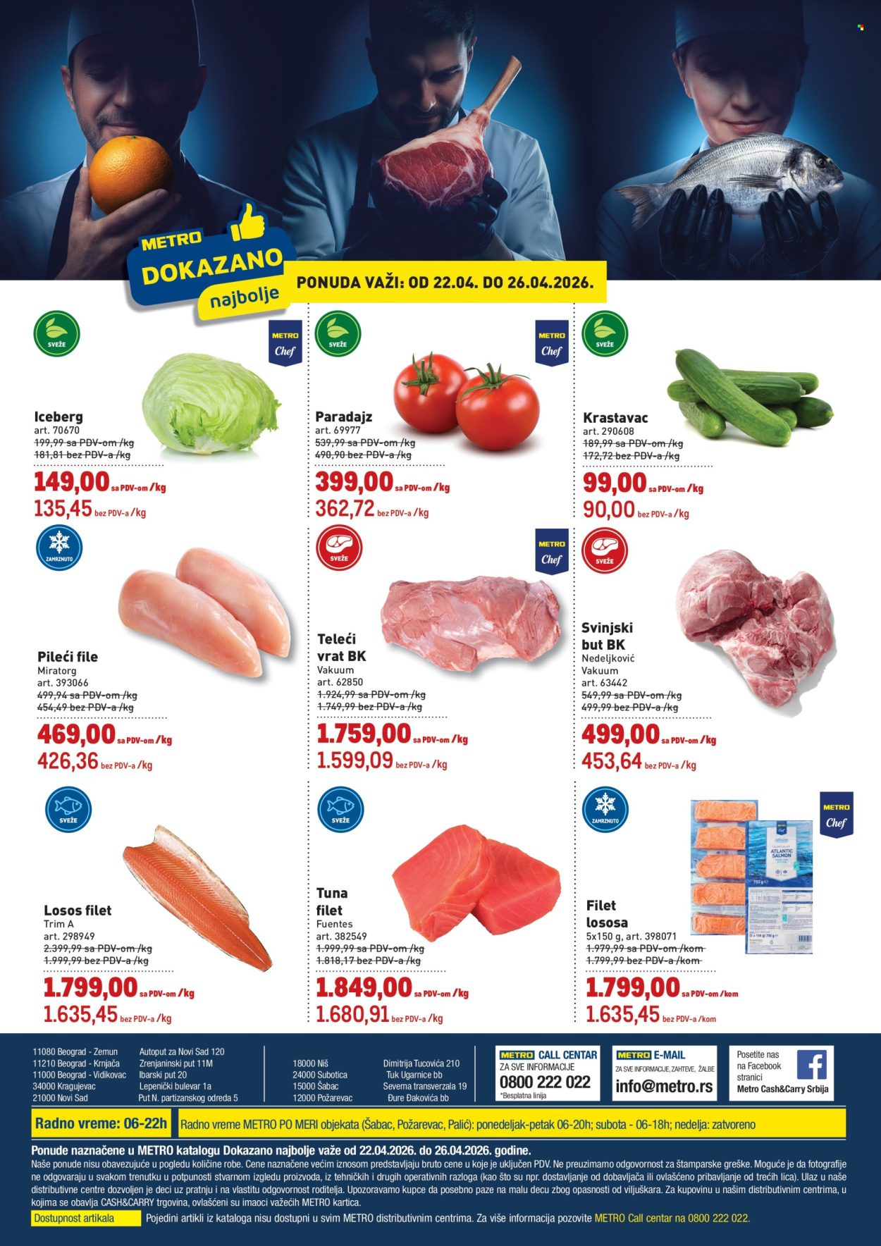 Metro katalog - 22.04.2026 - 26.04.2026. Stranica 1