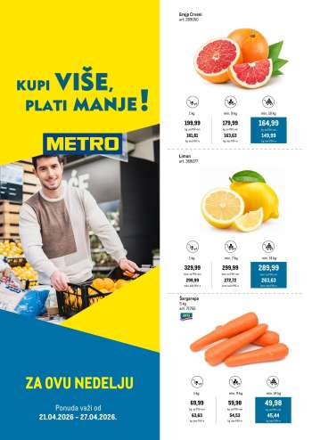 Metro katalog - 21.04.2026 - 27.04.2026.