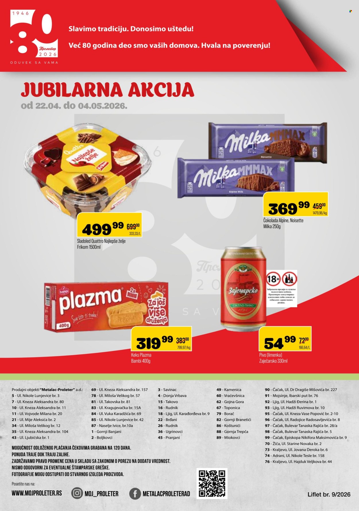 Metalac Proleter katalog - 22.04.2026 - 04.05.2026. Stranica 12