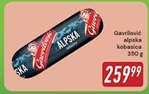 Gavrilović alpska kobasica 350 g