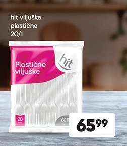 hit viljuške plastične 20/1