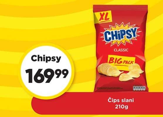 Čipsy Classic XL
