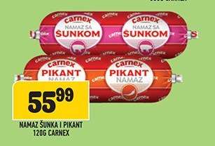 Namaz Šunka i Pikant 120g Carnex