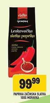 Paprika Začinska Slatka 100g Moravka