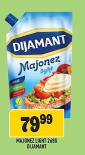 Majonez Light 268g Dijamant