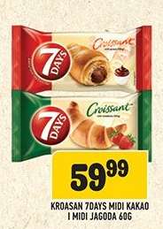 Kroasan 7Days Midi Kakao i Midi Jagoda 60g
