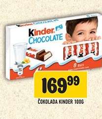 Čokolada Kinder 100g