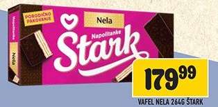 Vafel Nela 264g Štark