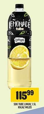 Sok Tube Limun 1.5L Knjaz Miloš