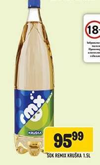 Sok Remix Kruška 1.5L