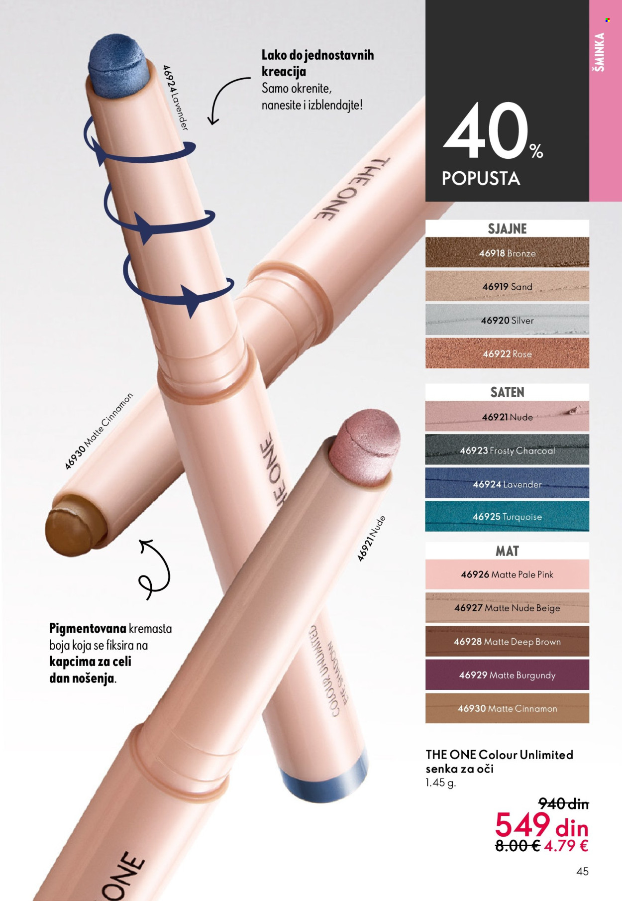 Oriflame katalog - 22.04.2026 - 12.05.2026. Stranica 45