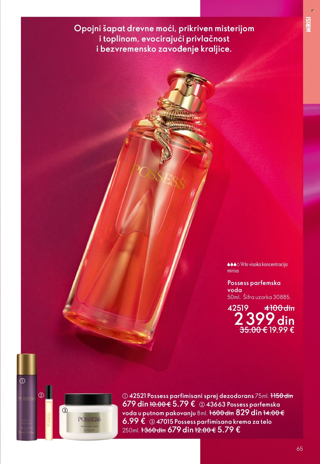Oriflame katalog - 22.04.2026 - 12.05.2026. Stranica 65