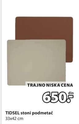 TIDSEL STONI PODMETAČ