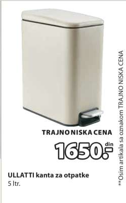 ULLATTI kanta za otpatke