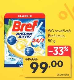 WC osveživač Bref limun