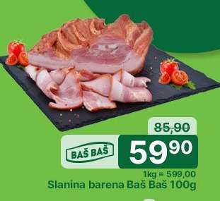 Slanina barena Baš Baš 100g
