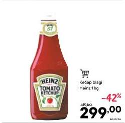 Kečap blagi Heinz 1 kg