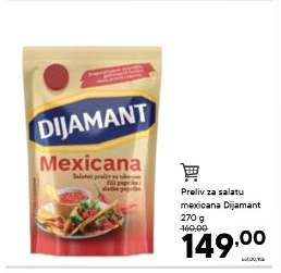 Preliv za salatu mexicana Dijamant