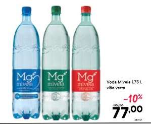 Voda Mivela 1.75 l