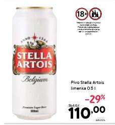 Pivo Stella Artois