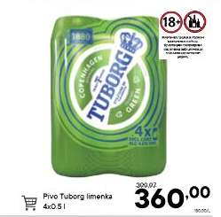 Pivo Tuborg limenka