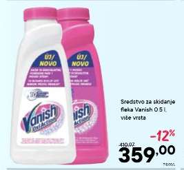 Sredstvo za skidanje fleka Vanish 0.5 l