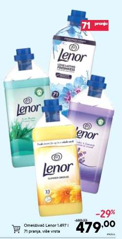 Omekšivač Lenor 1.497 l
