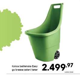 Kolica baštenska Easy go breeze zeleni keter
