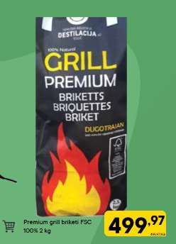 Premium grill briketi FSC