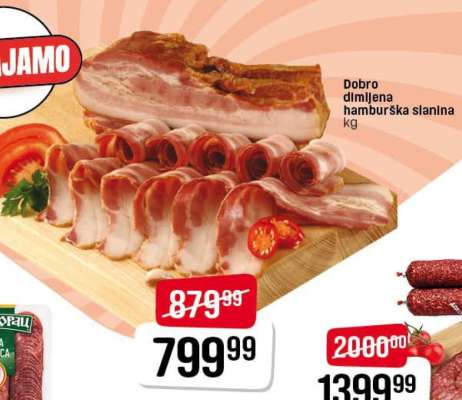 Dobro dimljena hamburška slanina