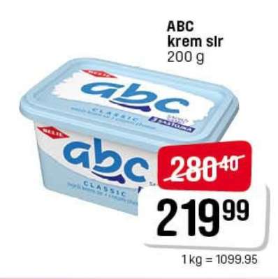 ABC krem slr
