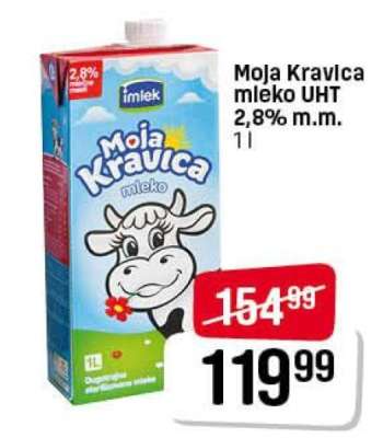 Moja Kravica mleko UHT 2,8 % m.m.