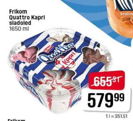 Frikom Quattro Kapri Sladoled