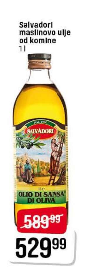 Salvadori maslinovo ulje od komine