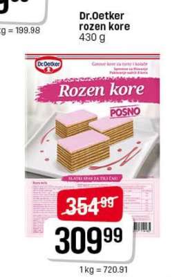 Dr.Oetker Rozen kore
