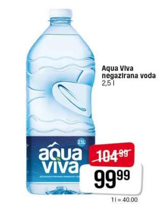 Aqua Viva Negazirana voda