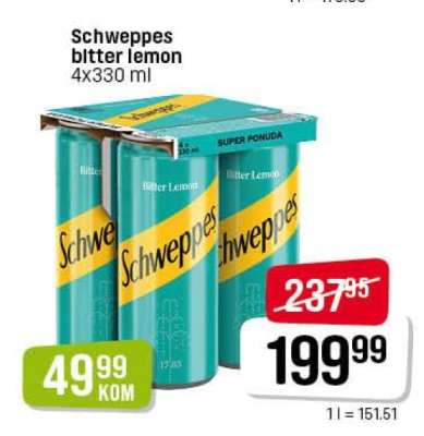 SCHWEPPES Bitter Lemon