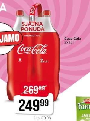Coca Cola 2x1.5L
