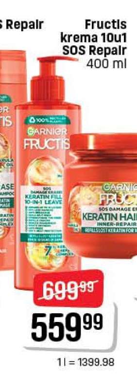 Fructis krema 10u1 sos repair