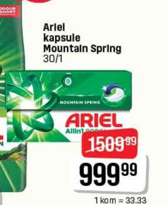 Ariel kapsule Mountain Spring 30/1