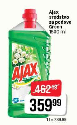 Ajax sredstvo za podove Green