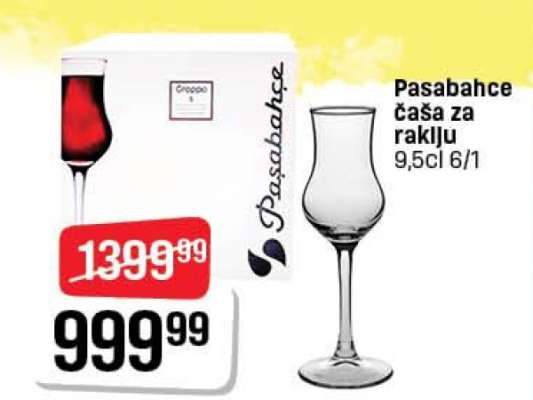 Pasabahce čaša za rakiju