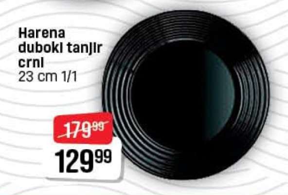 Harena duboki tanjir crni