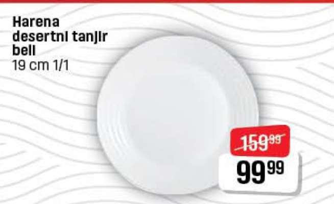 Harena desertni tanjir bell