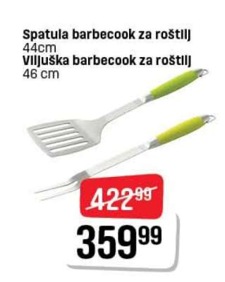 Spatula i Viljuška barbecook za roštilj
