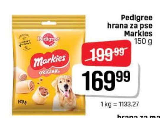 Pedigree hrana za pse Markies