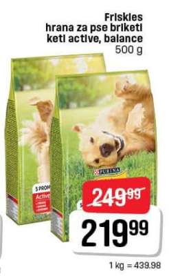 Friskies hrana za pse briketi