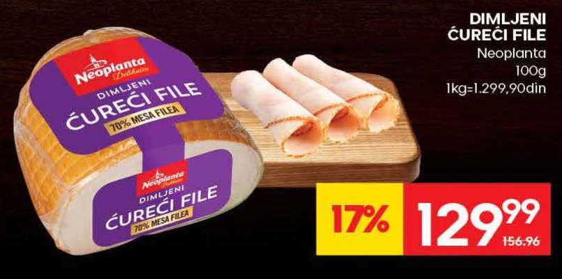 Dimljeni ćureći file